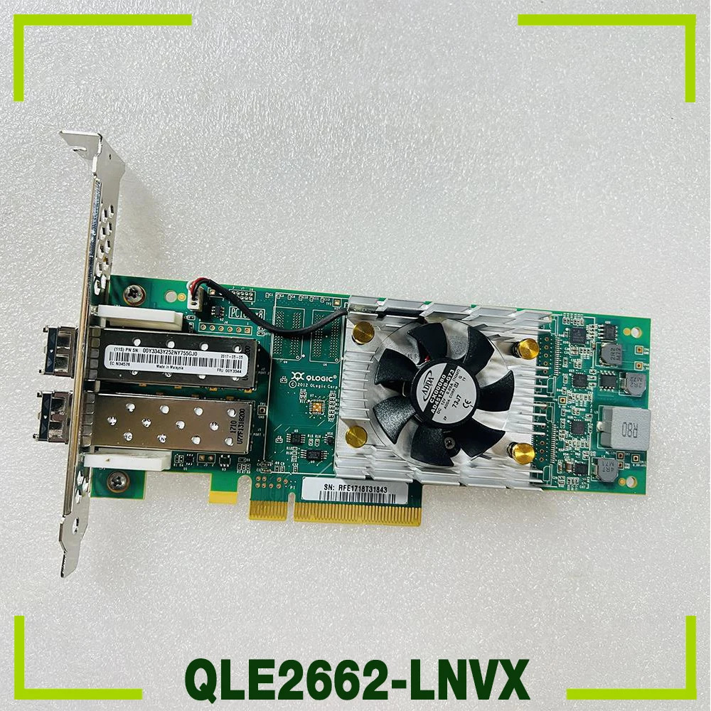00Y3341 00Y3344 00Y3343 16G 듀얼 포트 HBA 카드 QLE2662-LNVX