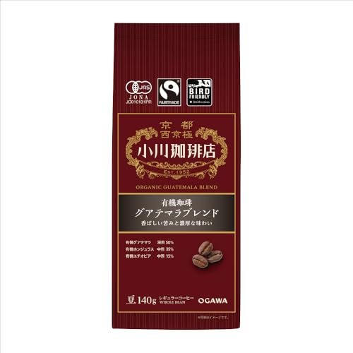오가와커피 유기농커피 과테말라 블렌드 원두 140g