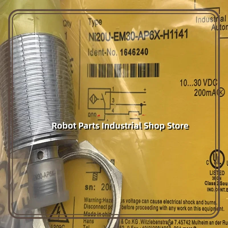 3pcs NI20U-EM30-VP4X NI20U-EM30-AP6X-H1141 NI20U-EM30-AN6X-H1141 NI20U-EM30-AN6X NI20U-EM30-AP6X 센서