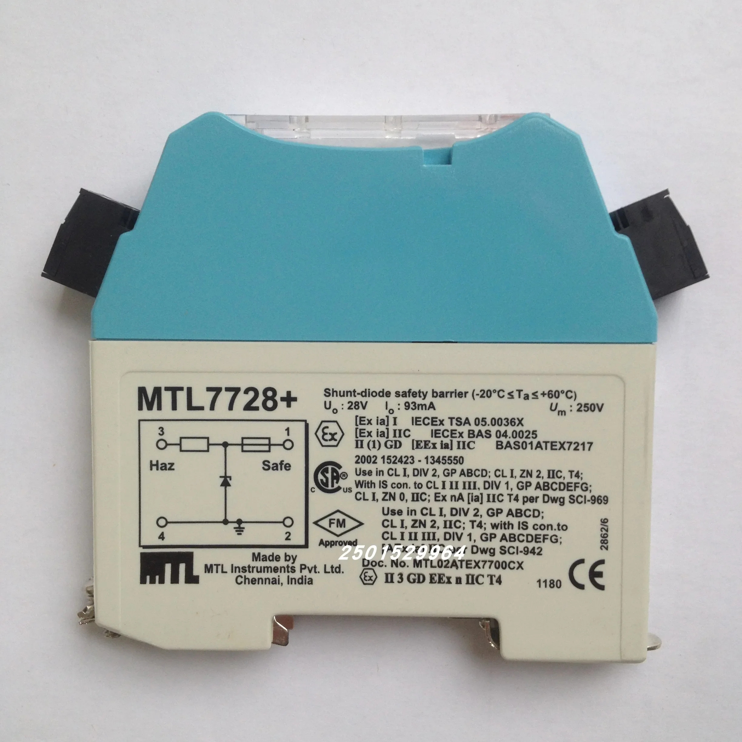 오리지널 MTL 제너 안전 그리드 MTL7760AC