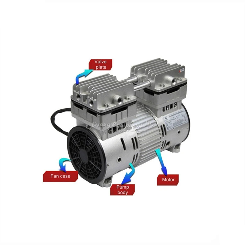 LY 오일 프리 진공 펌프 67L/Min 220V 550W 비 에어