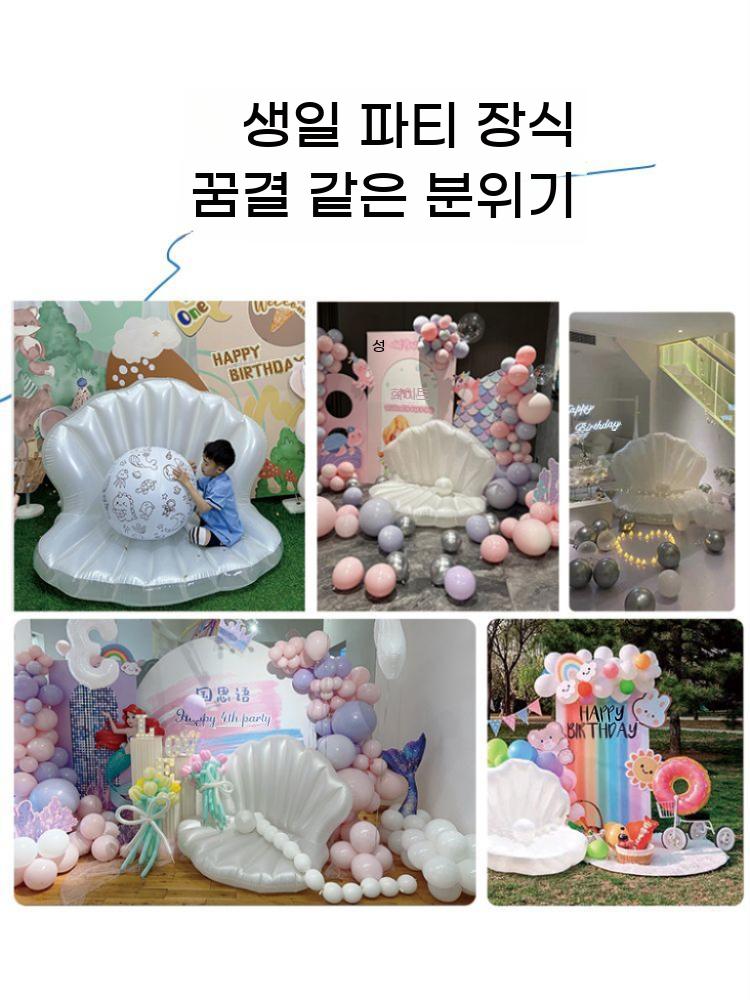 유니콘 용품 초대형 팬션 수영 대형 수영장 물놀이 튜브 - 상세 이미지 3
