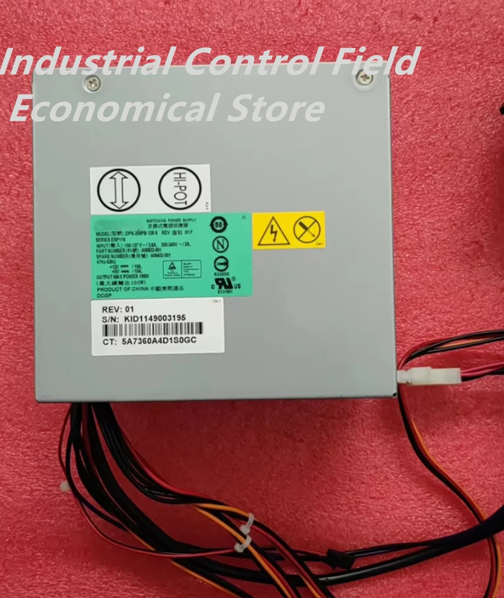 DPS-200PB-129A 406832 -001 406402 산업컴퓨터 장비