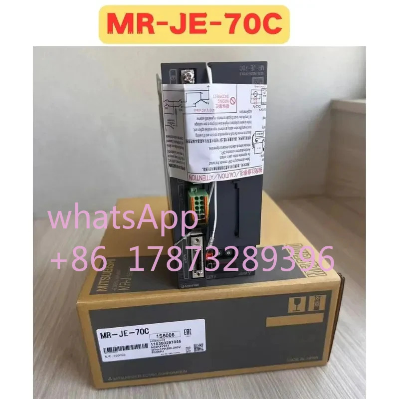 오리지널 MR-JE-70C MR JE 70C 서보 드라이브