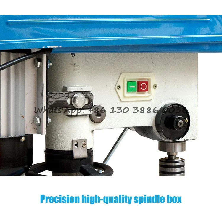 앵글 스틸수동 벤치 드릴 프레스 미세 가공 밀링 드릴링 머신5 단 16mm 220V 380V 550W