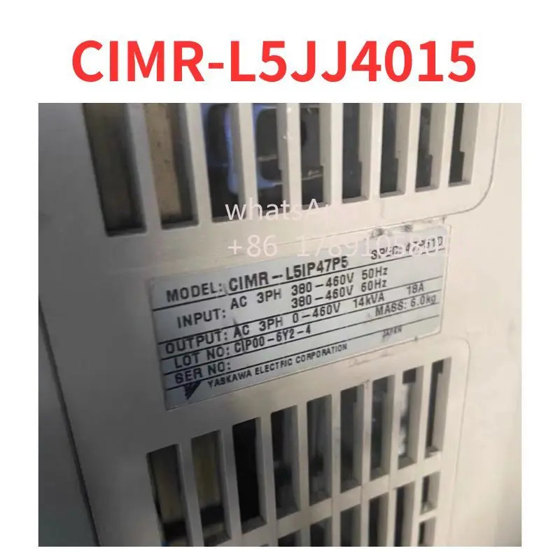 CIMR-L5JJ4015 주파수 변환기 리퍼 완료