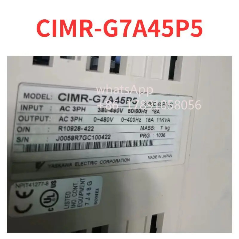 CIMR-G7A45P5 주파수 변환기 리퍼 완료