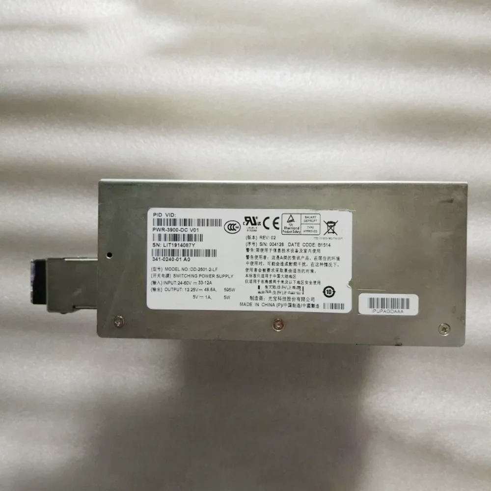 3945/K9 3925 라우터Cisco 전원공급장치341-0240-01 DC PWR-3900-DC