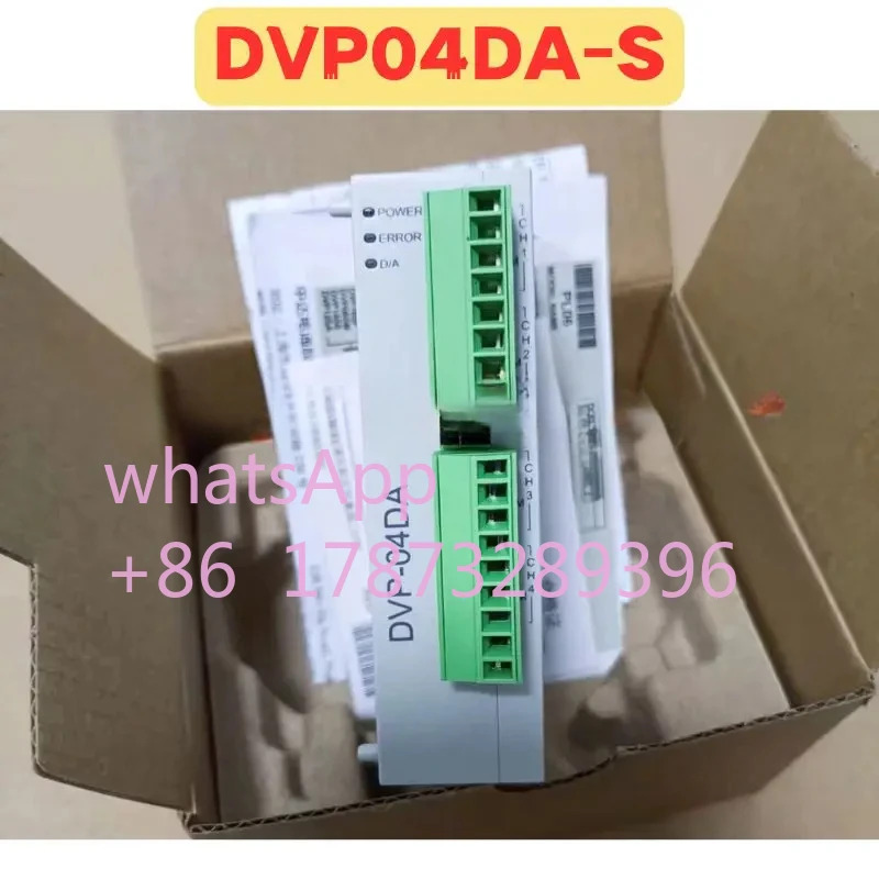 오리지널 DVP04DA-S DVP04DA S PLC 모듈