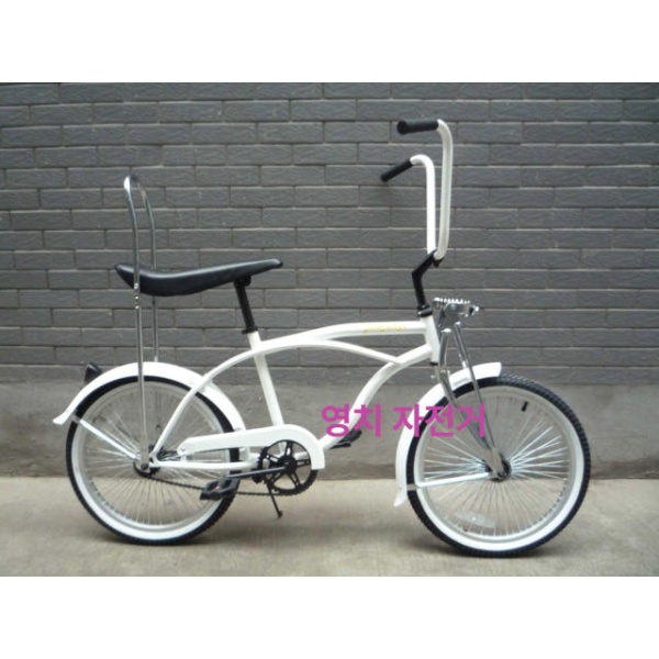 클래식 로우라이더 빈티지 신사용 자전거 빨간색 튜브 블랙 lowrider - 상세 이미지 3
