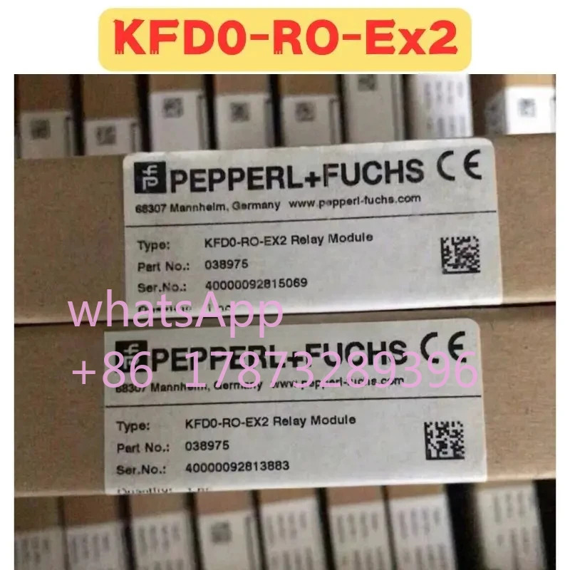 오리지널 KFD0-RO-Ex2 KFD0 RO Ex2 릴레이 모듈
