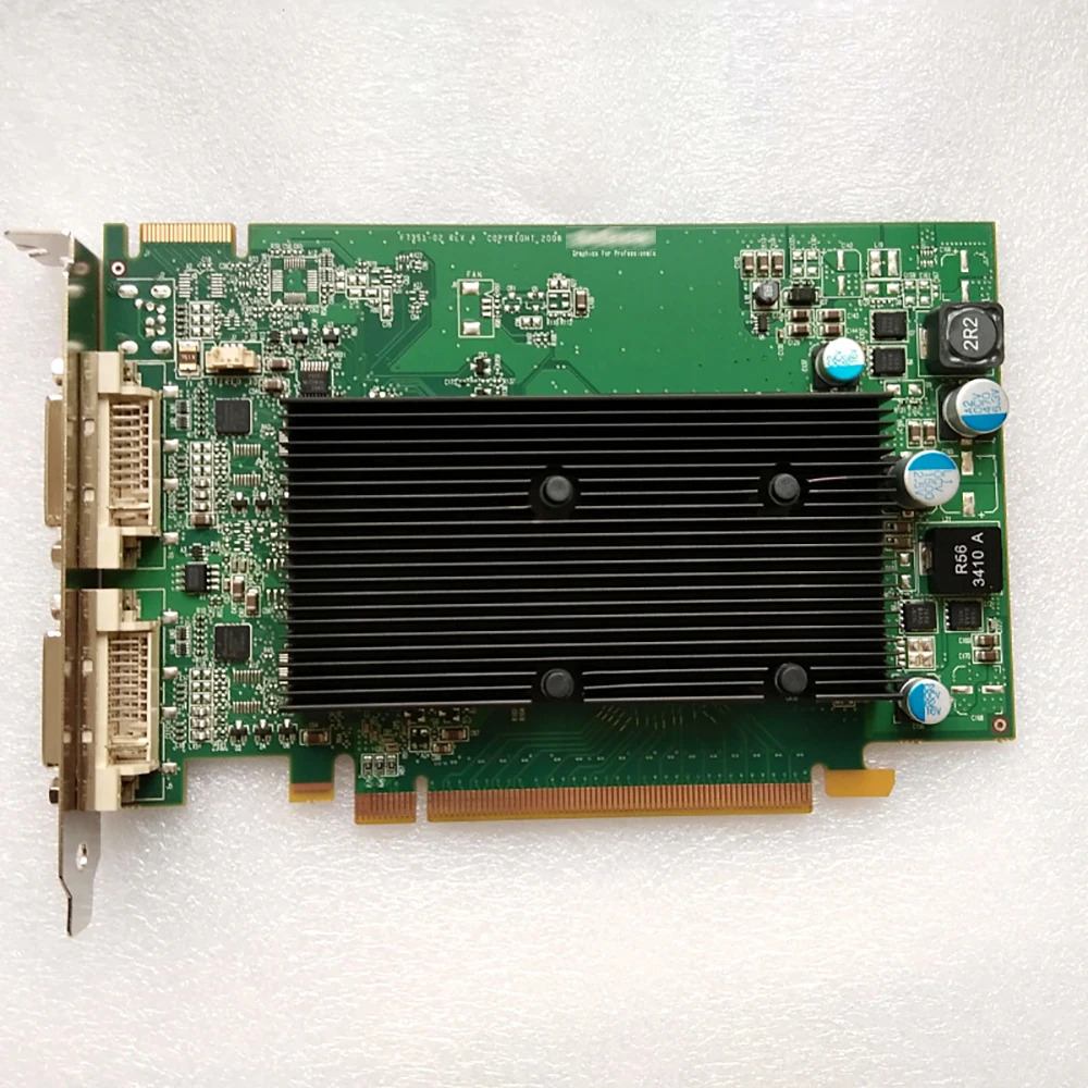 Matrox 듀얼스크린 그래픽 카드 M9120 PCIe x16 DVIM9120-E512F