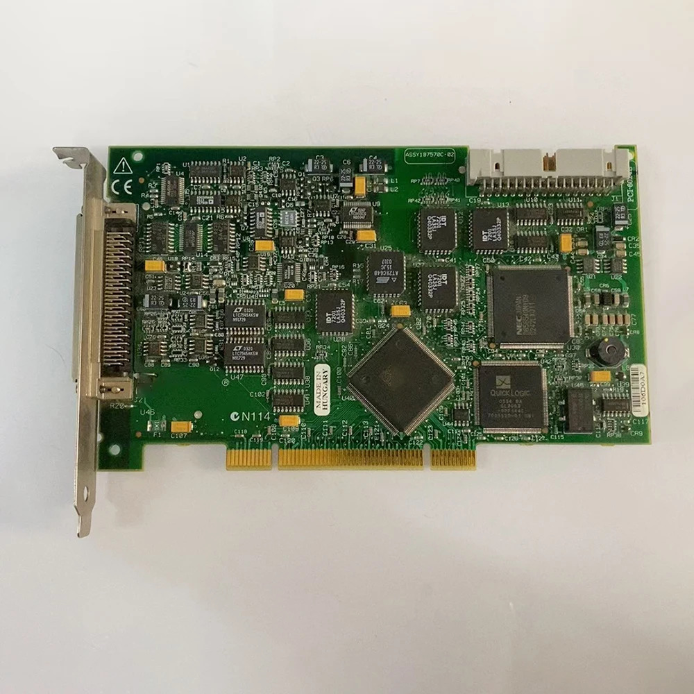 나에게 187570 C-02 2004 버전 200kS/s 12비트 16채널 아날로그 입력 데이터 수집 카드 PCI-6024E