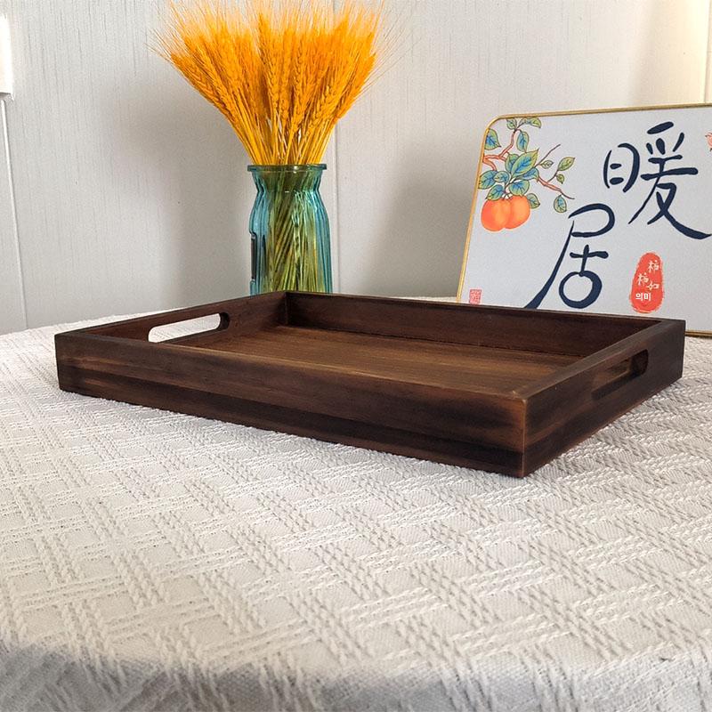 라탄 수납함 바스켓 라탄우드 인테리어 수납박스 보관함 소형 30 x 20x14 - 상세 이미지 4