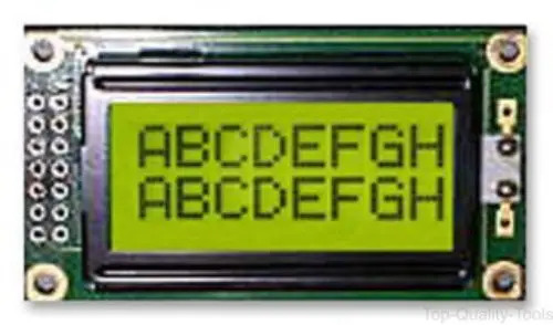 PC0802LRS-AWA-B-Q LCD 모듈 8X2 LED B/L 신 패널