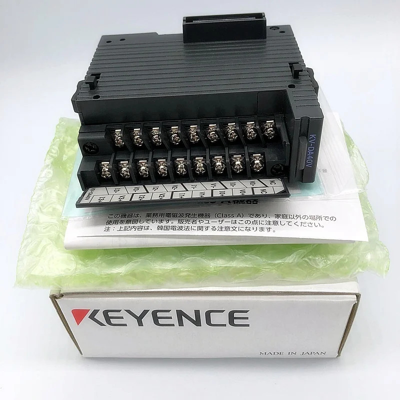 오리지널 PLC 프로그래밍 컨트롤러 KV-AD40V