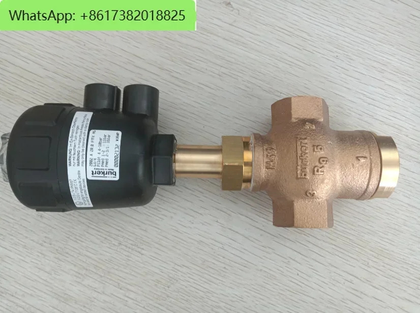 Burkert 공압 밸브 2002 A 20.0 PTFE RG G3/4 P1lot 4.4-10bar Baode