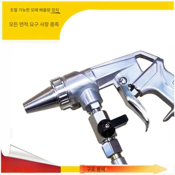 전문 샌딩기 블라스트 분사기 공압 노즐 모래 샌드블라스트 PS-4S 스트로우형 - 상세 이미지 4