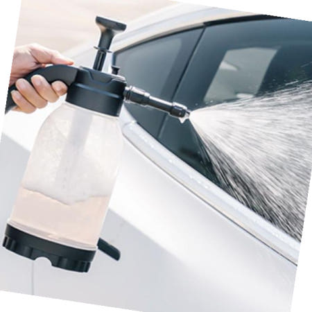 리버스드림 거품분무 투명 스노우 폼건 분무기 폼 분사기 세차 압축 노즐 2종 버블 화분 수동 거품 분무 미스트 차량용 세트