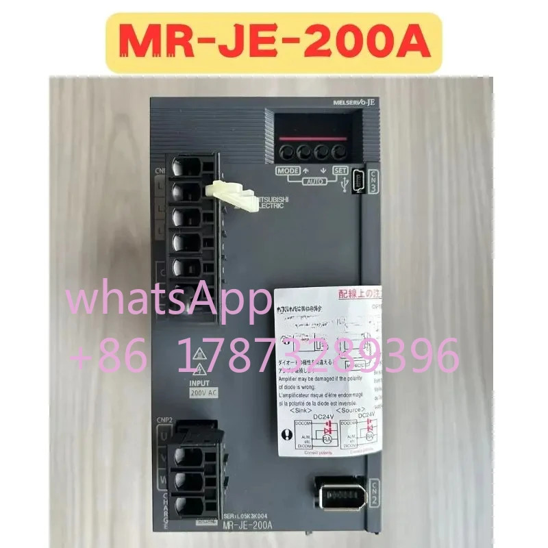 MR-JE-200A MR JE 200A 서보 드라이브