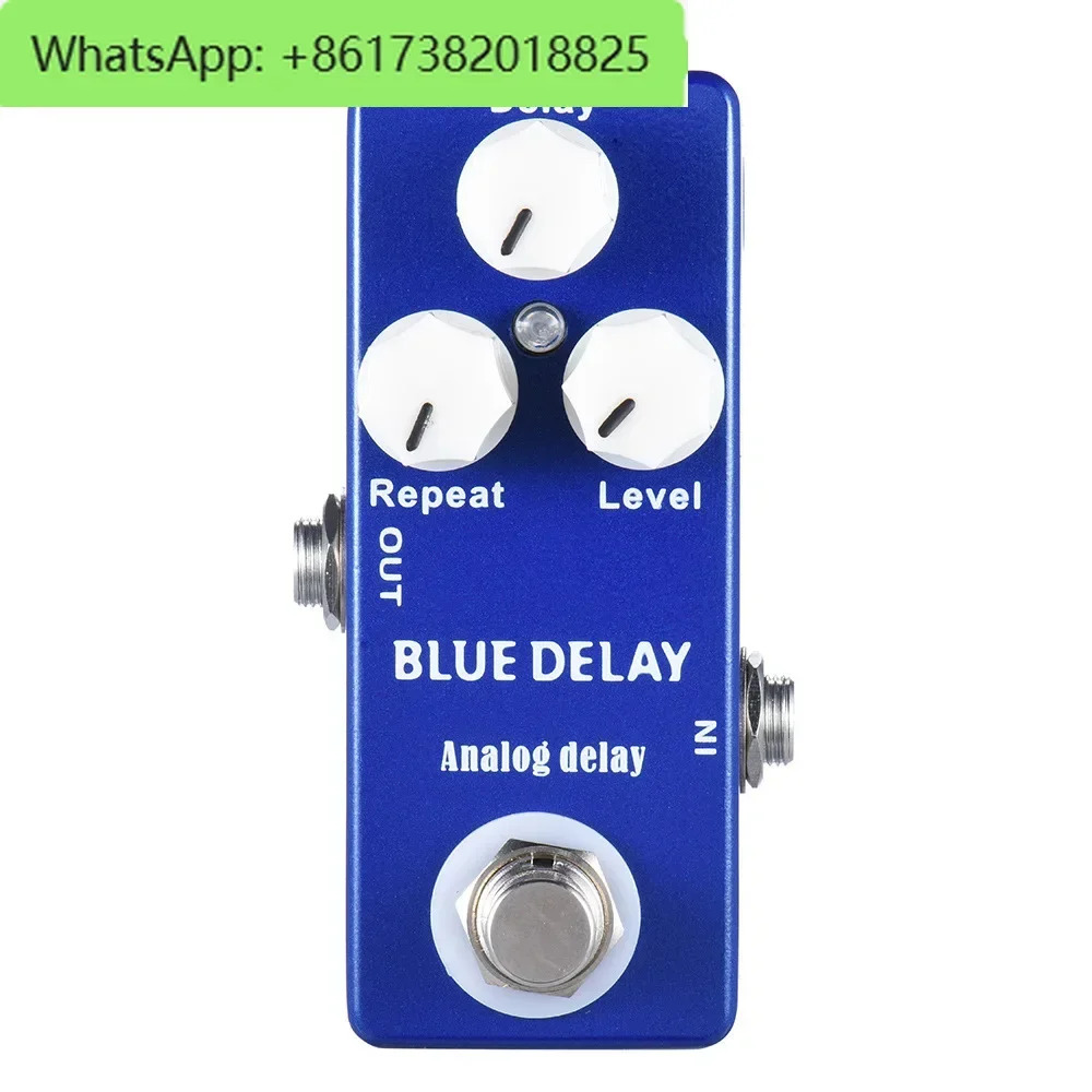 Moskyaudi호환o Blue Delay 딥 블루 기타 딜레이 이펙터