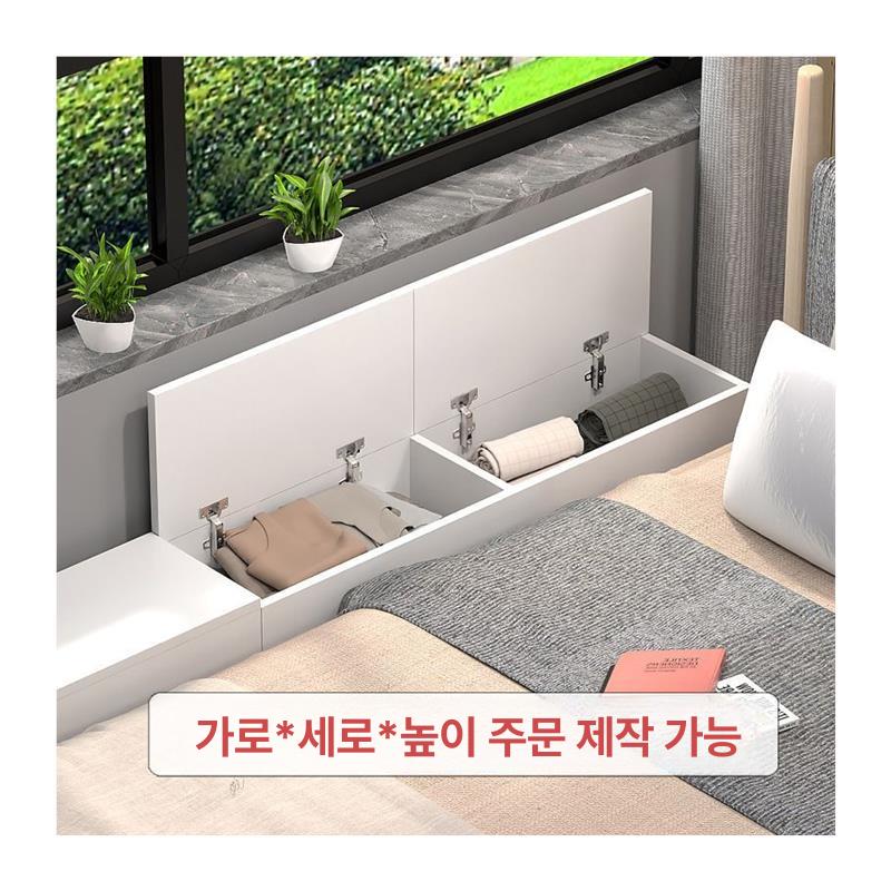 틈새 수납함 침실 보관함 거실 틈새장 이동식 협탁 대체 2도어 60 x 30x40 - 상세 이미지 4