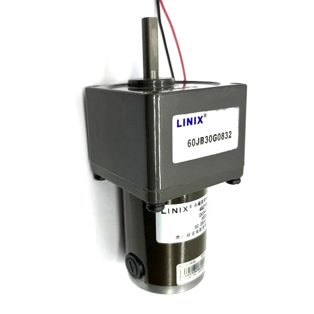 LINIX 45ZY24-30/60JB30G0832 영구 자석 DC 모터 24V 30W 3000r/min