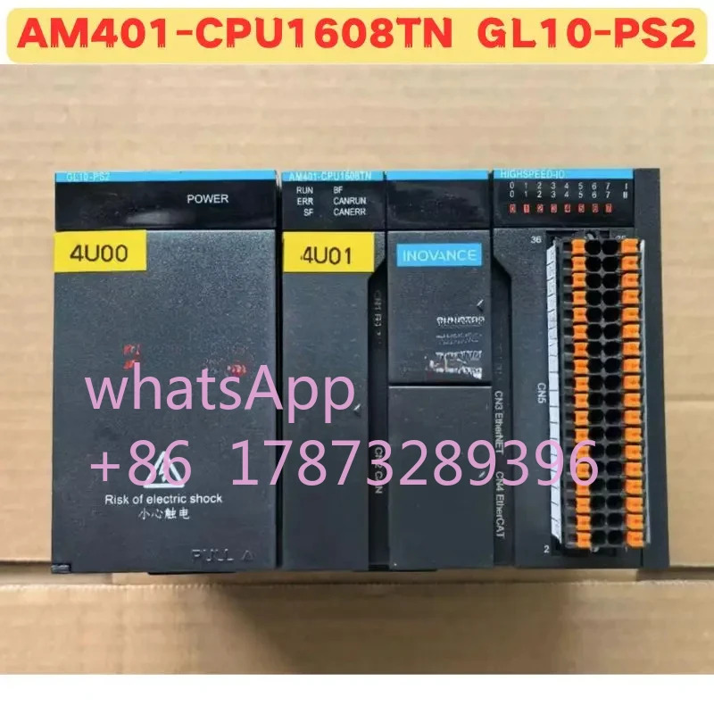 리퍼 컨트롤러 AM401-CPU1608TN 전원 모듈 GL10-PS2 A 세트 정상 기능 완료 OK