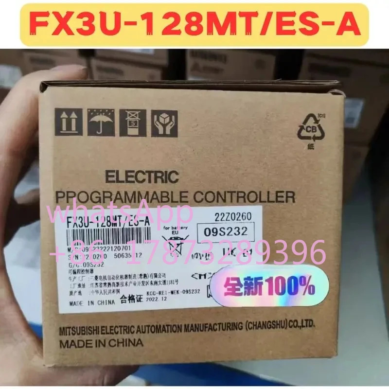오리지널 FX3U-128MT/ES-A FX3U-128MT ES-A PLC