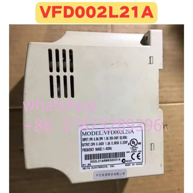 리퍼 주파수 변환기 VFD002L21A 정상 기능 완료