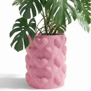 브레디 하트 생분해 화분 가리개 플분 화분커버 팟커버 핑크 실사용 후기 | 효과 있을까? - 상품 이미지 1