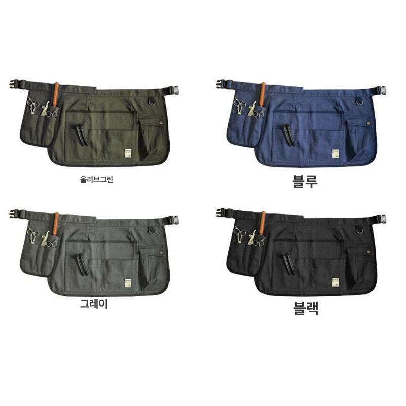 쉐프 허리 목공 공구 앞치마 미용사 공방 바리스타 가위 검은색 미술작업 홀서빙 - 상세 이미지 5