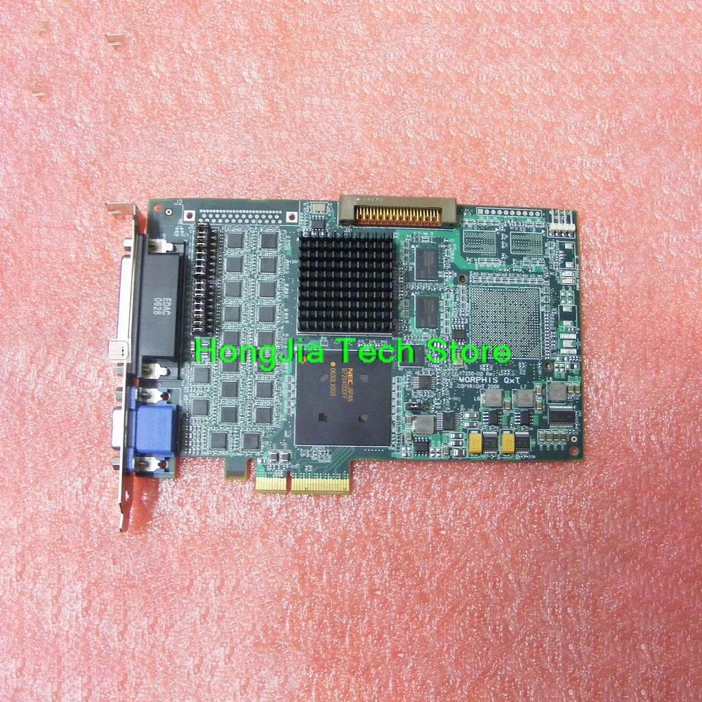 MATROX MORQ/16VD Y7250-00 개정판PCI-E MORPHIS QXT 이미지 수집 카드