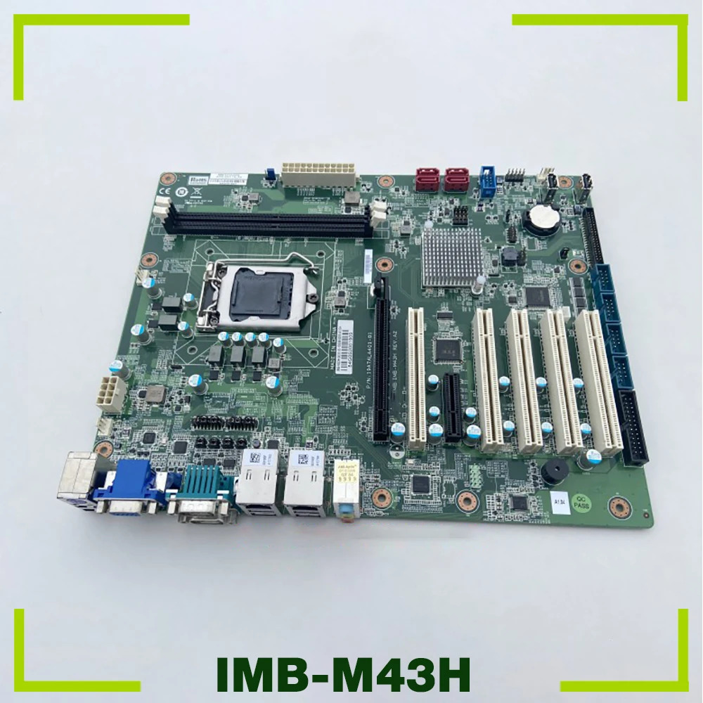ADLINK경우 다직렬 포트 5 PCI 슬롯은 대 I3 I5 I7 CPU IMB-M43H를 지원