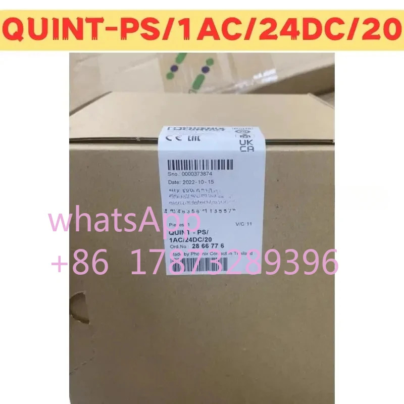 2866776 QUINT-PS/1AC/24DC/20 전원공급장치