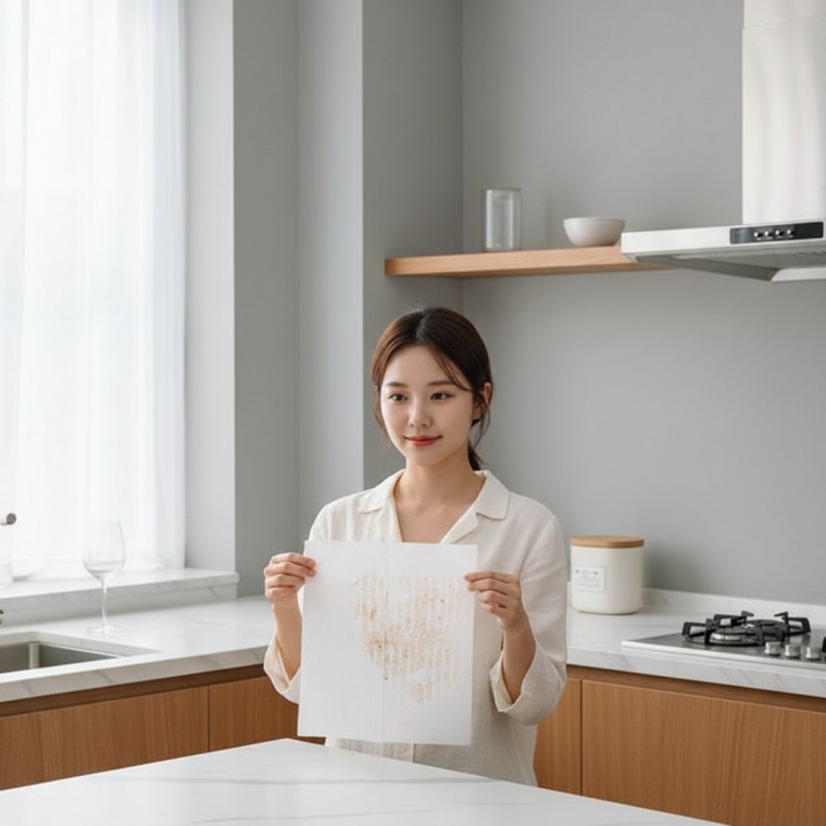 주방 가스레인지 후드 필터 커버 청소용 교체 부품 - 상품 이미지