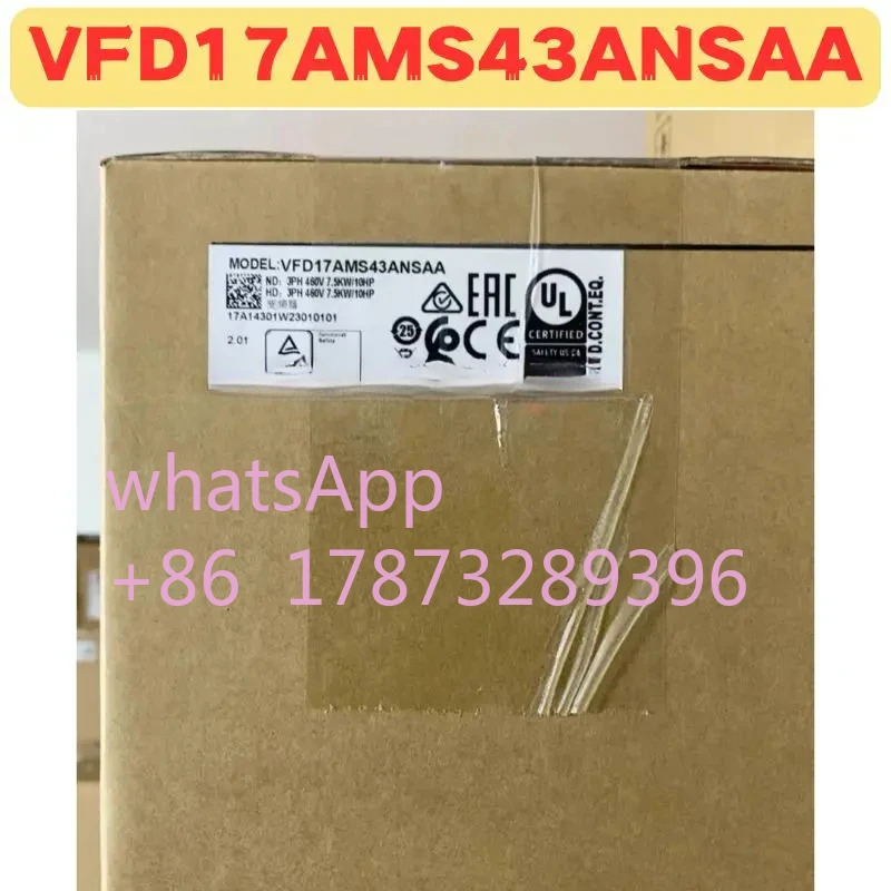 오리지널 VFD17AMS호환43ANSAA 주파수 변환기