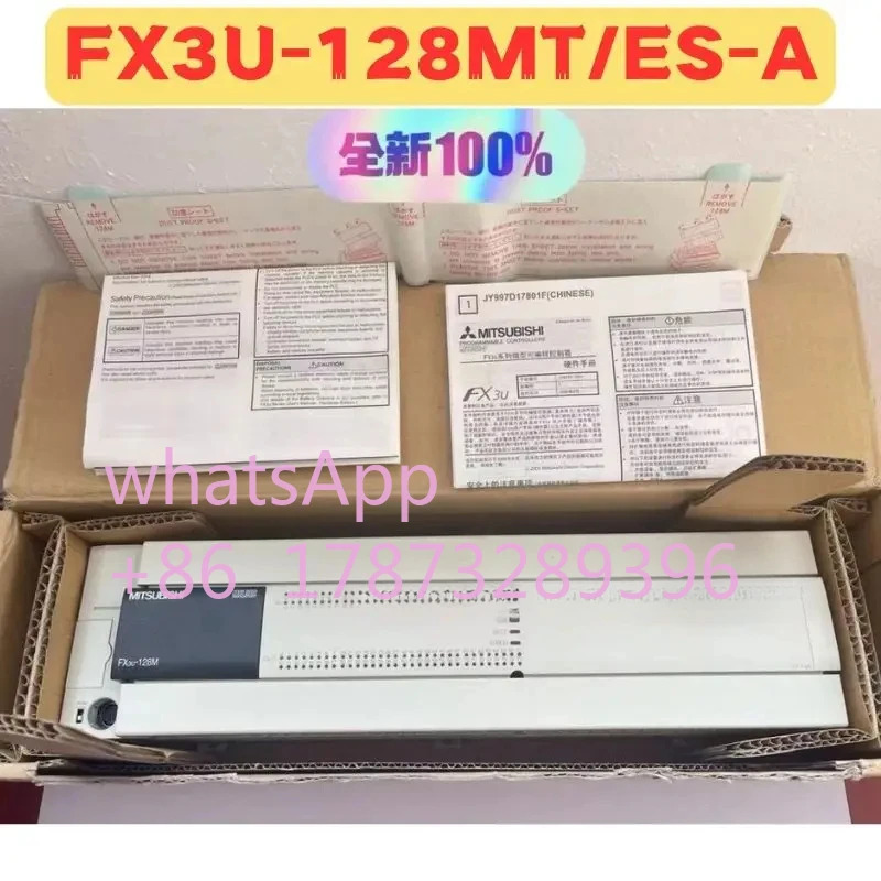 오리지널 FX3U-128MT/ES-A FX3U-128MT ES-A PLC