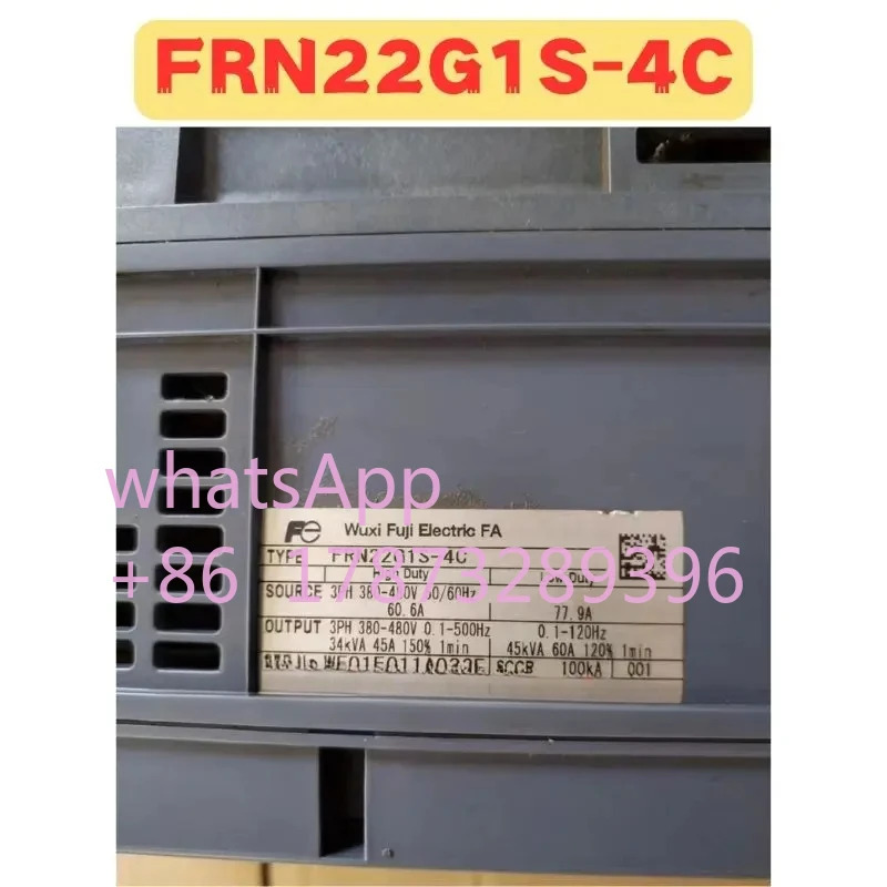 리퍼된 주파수 변환기 FRN22G1S-4C FRN22G1S 4C 정상 기능 리퍼 완료