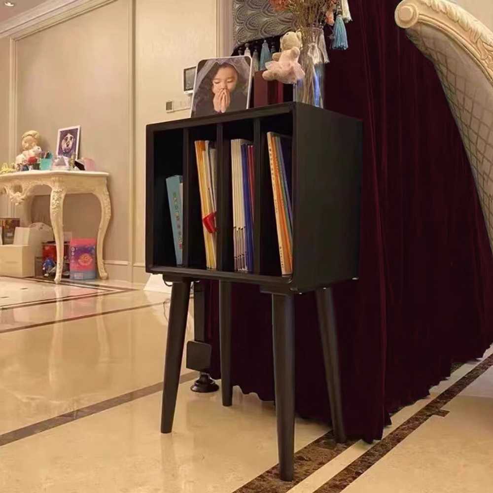 레코드 진열장 엘피 거실 목재 용 수납 인테리어용 책꽂이 표준 - 상세 이미지 4