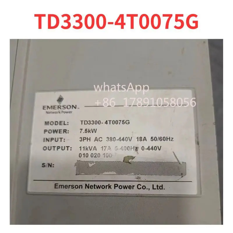 TD3300-4T0075G 주파수 변환기 리퍼 완료