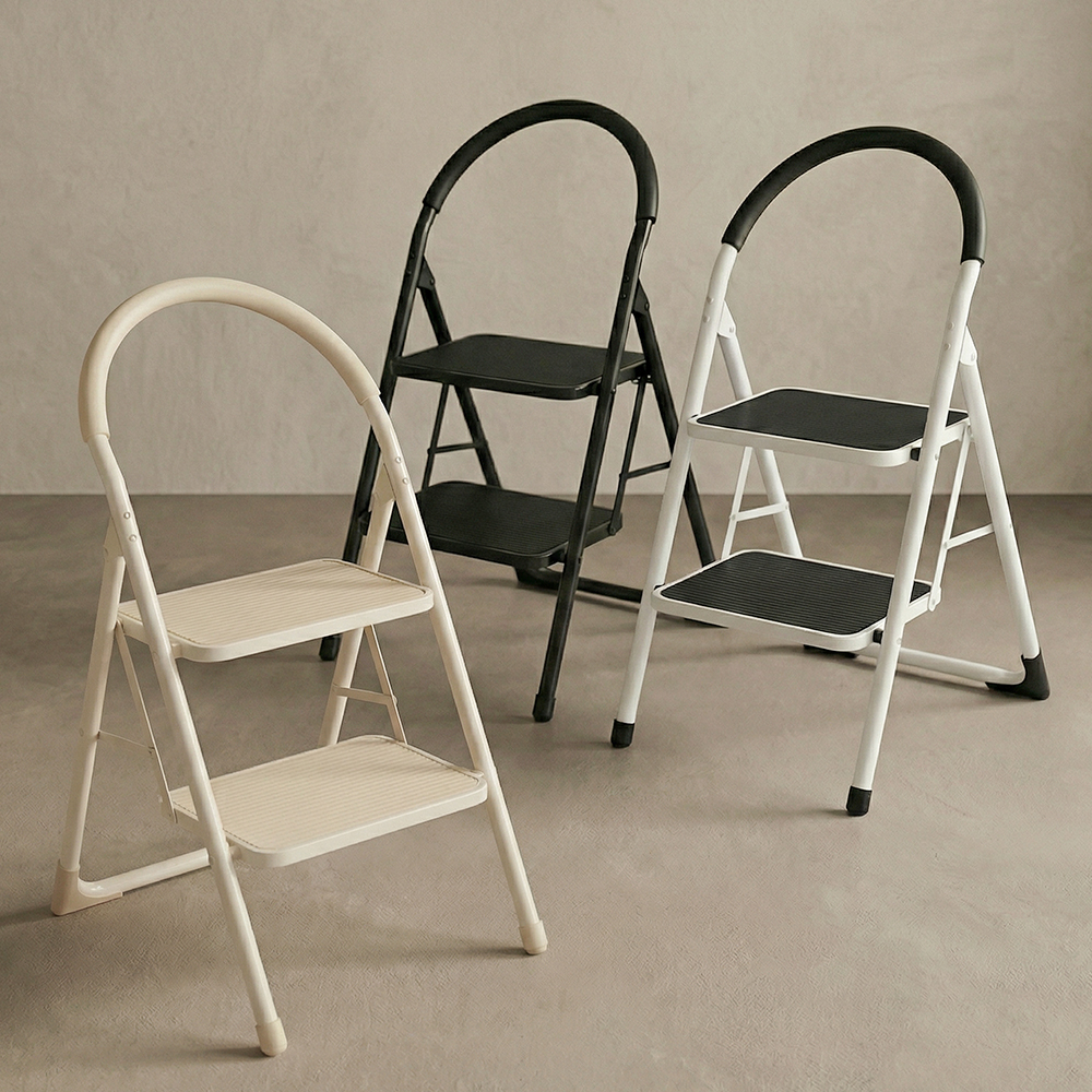 로티홈시스 접이식 사다리 가정용 A형 2단 미니 이동식 작업 발판 계단 광폭 SL2 제품 이미지