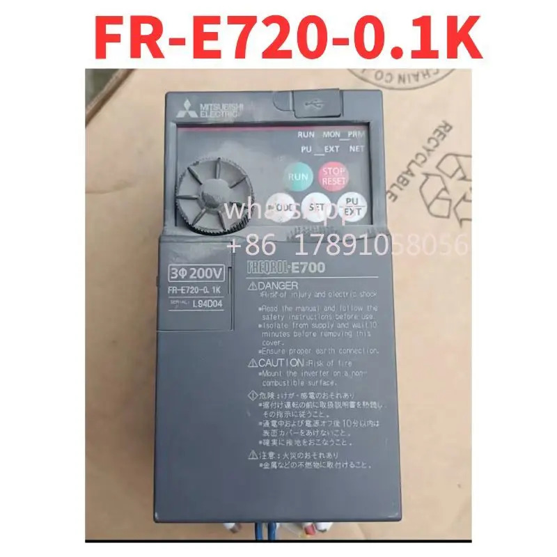 리퍼 FR-E720-0.1K 인버터 수리 없음
