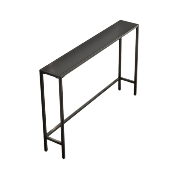 슬림형 거실 복도 협탁 베드사이드 가정용 폭좁은 선반 콘솔 100x20x90cm - 상세 이미지 3