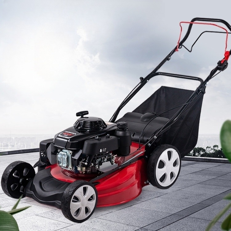 전동 잔디깎이 강력한 엔진 동력 7HP 18인치 넓은 작업폭 수동 푸시형 대용량 - 상세 이미지 2