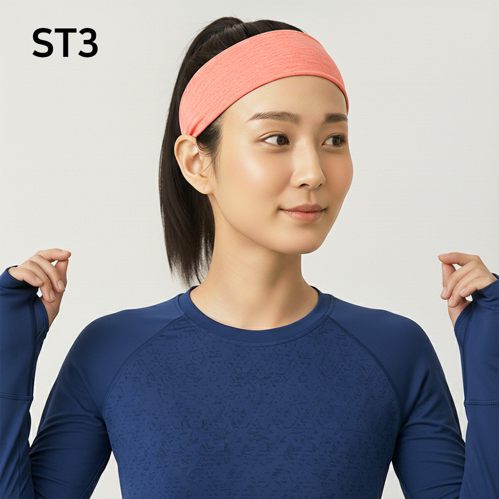 몽블랙 스포츠 쿨 헤어밴드 남자 운동 헤드 땀흡수 테니스 런닝 헬스 머리띠 5종 택1 이미지 7