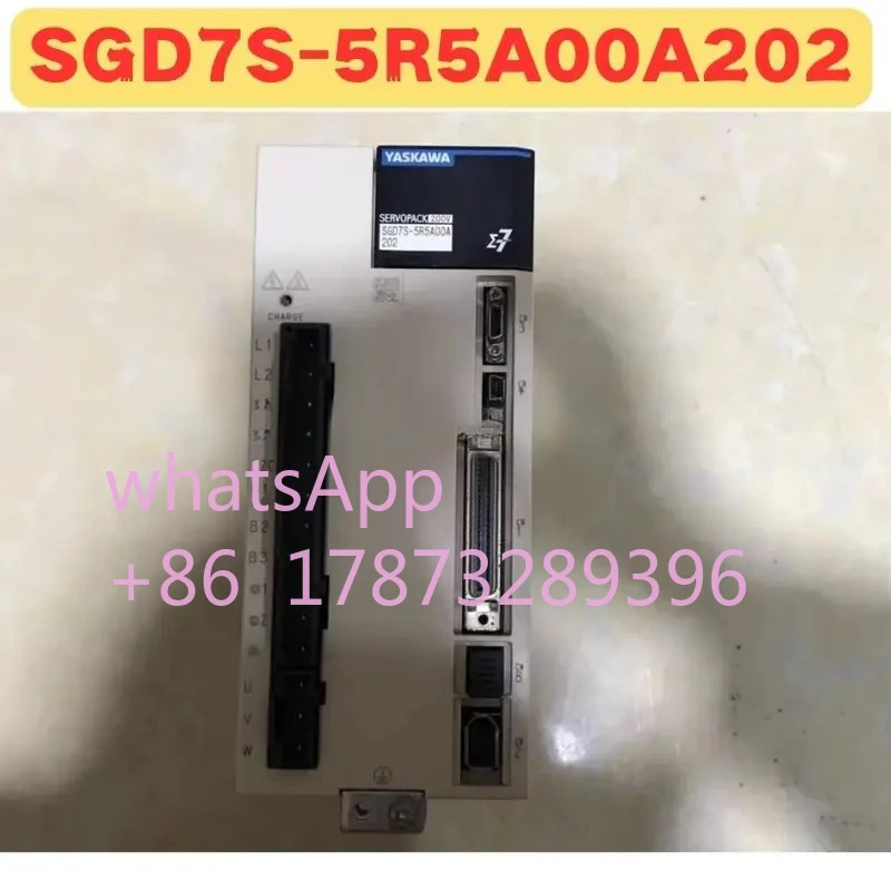 리퍼 서보 드라이브 SGD7S-5R5A00A202 SGD7S 5R5A00A202 정상 기능 완료 OK