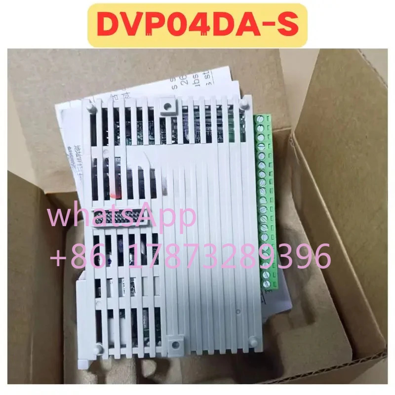 오리지널 DVP04DA-S DVP04DA S PLC 모듈