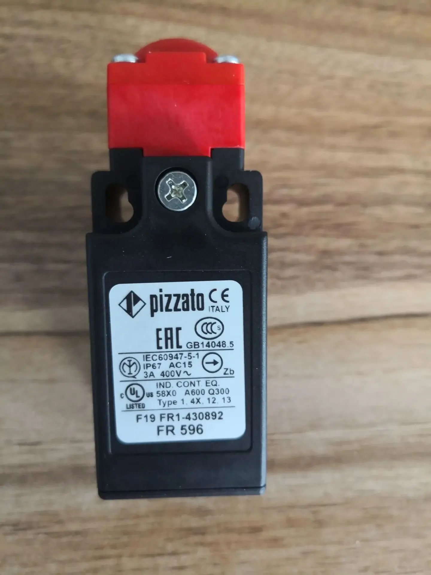 오리지널 Pizzato 리미트 스위치 FR 596
