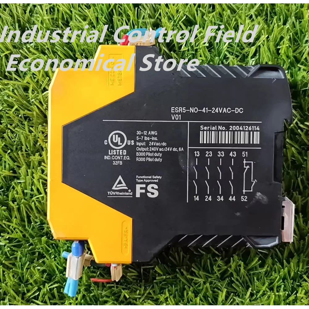 ESR5-NO-41-24VAC-DC 안전 릴레이